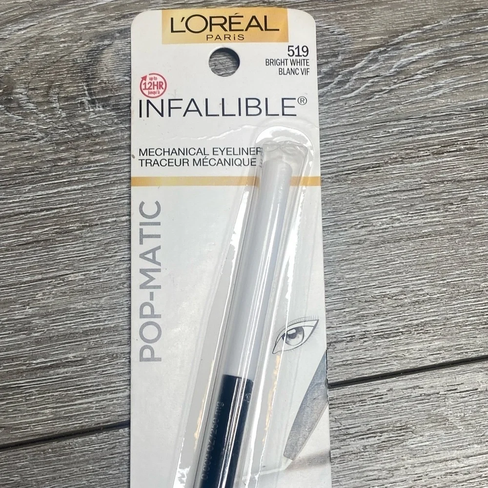 L'Oreal Infallible Pop-Matic Mechanical Eyeliner #519 Bright White
